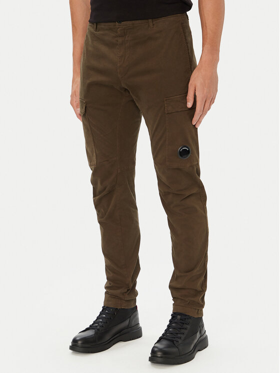 C.P. Company Pantaloni cargo 21CMPA172A005529G Kaki Regular Fit