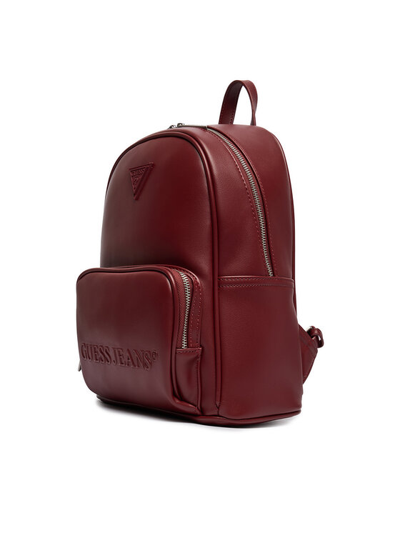 Guess Jeans Guess Jeans Rucsac CEO-GUESS-B-011-09 Vișiniu