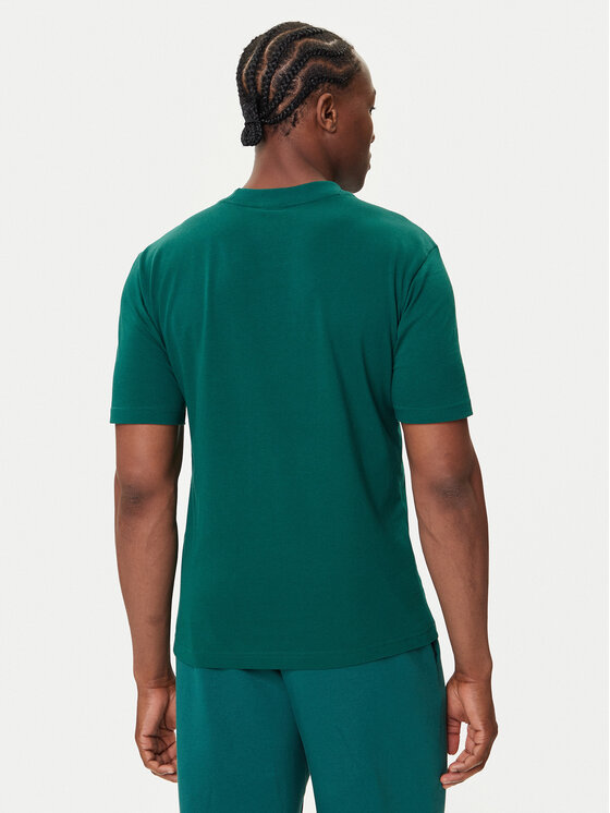adidas adidas T-Shirt Essentials Small Logo JF1096 Zielony Regular Fit