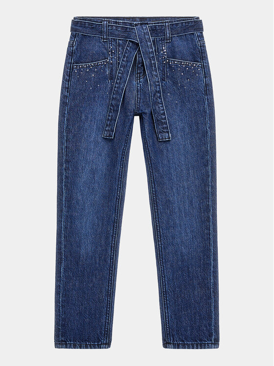 Guess Blugi J4RA01 D45E0 Albastru Relaxed Fit