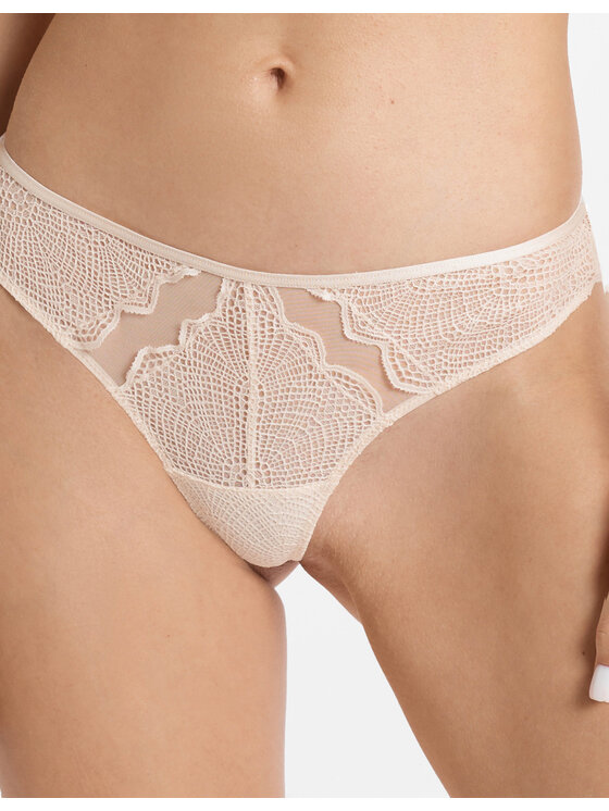 Esotiq Esotiq Stringi 40165 Beżowy