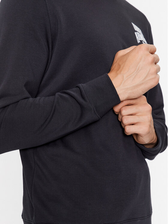 Under Armour Under Armour Mikina Ua Rival Terry Graphic Crew 1379764 Čierna Loose Fit