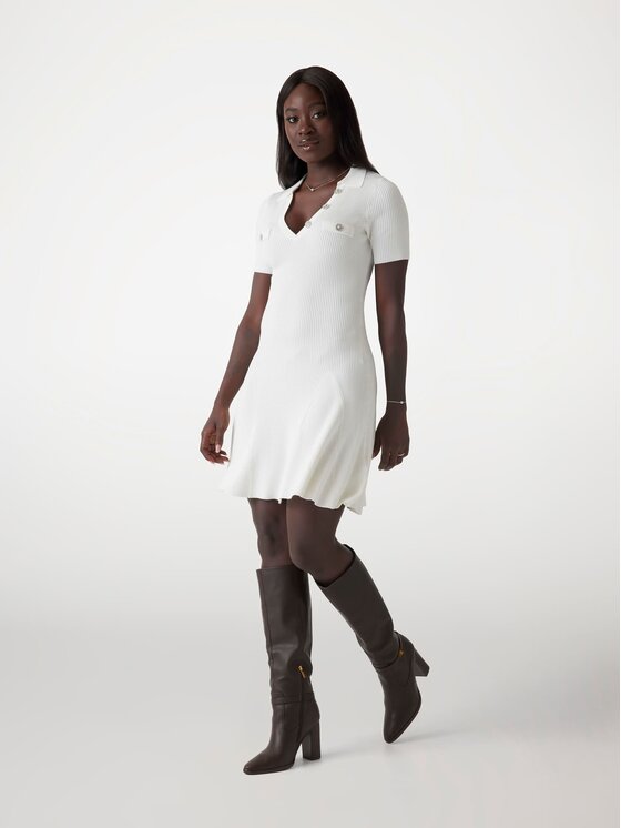 Guess Guess Vestito da giorno 171135 Bianco Classic Fit