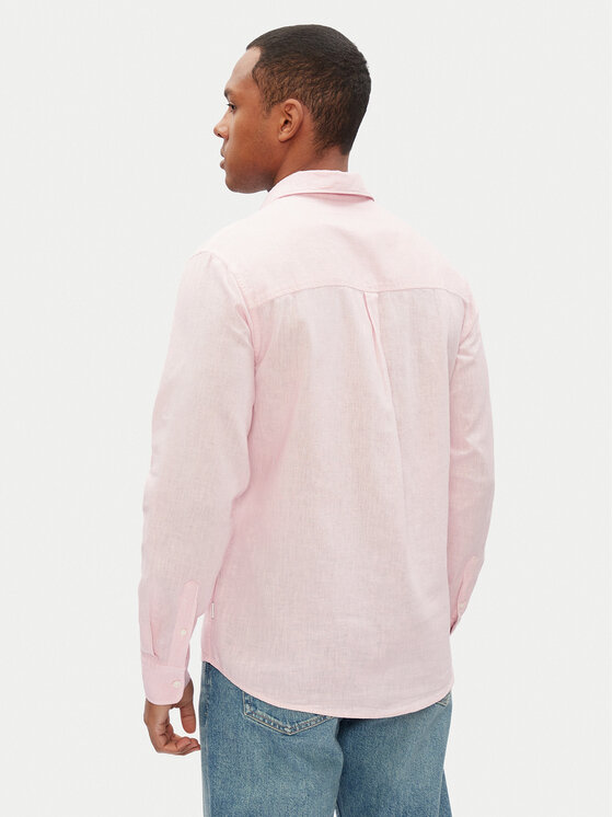 Pepe Jeans Pepe Jeans Marškiniai Arnau PM308844 Rožinė Regular Fit