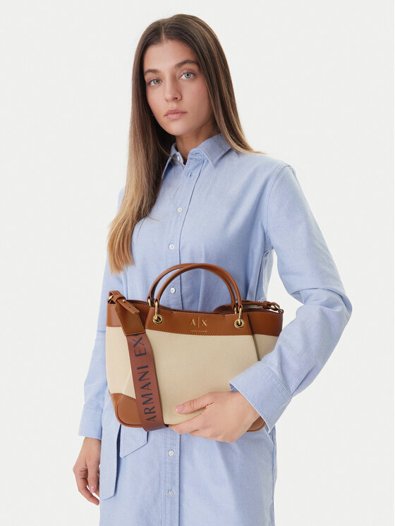 Armani Exchange Armani Exchange Ročna torba XW000393 AF22518 M6261 Bež