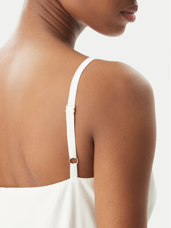 Rinascimento Rinascimento Kokteilikleit CFC0124473003 Valge Regular Fit