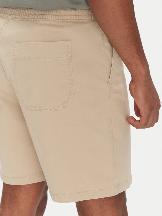 Gap Gap Medžiaginiai šortai 723683-06 Smėlio Regular Fit