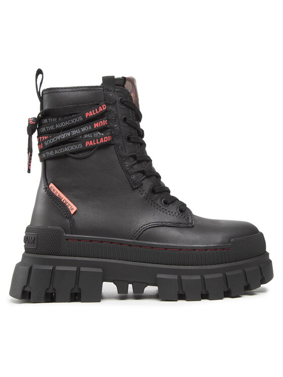 Palladium Palladium Schnürstiefeletten Revolt Boot Lth 97240-010-M Schwarz