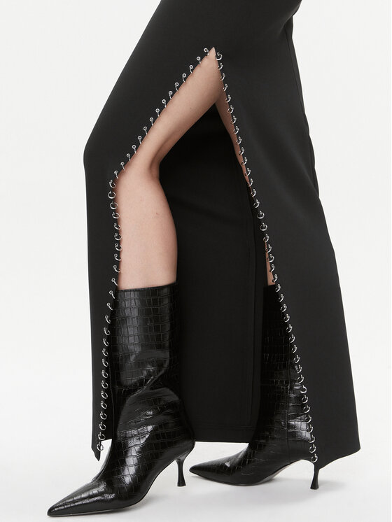 Patrizia Pepe Patrizia Pepe Maxi krilo 2G0955/A360-K103 Črna Regular Fit