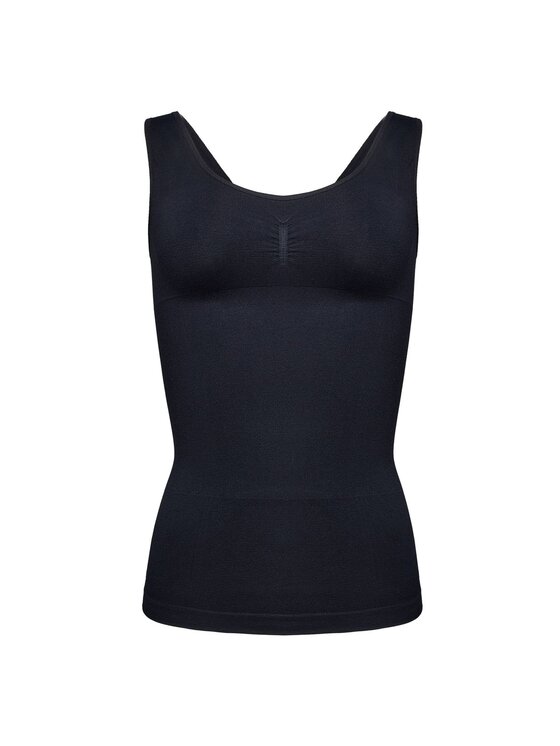 Bielizna modelująca górna, rozmiar XL, Czarna, 43951