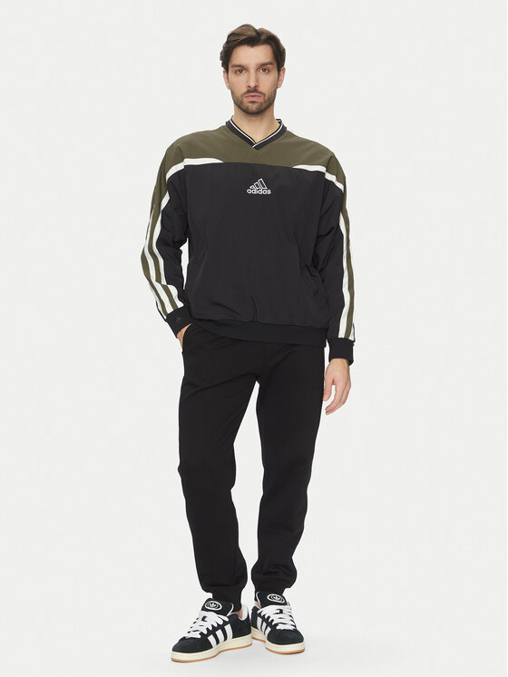 adidas adidas Bluza Cutline JD5395 Czarny Loose Fit