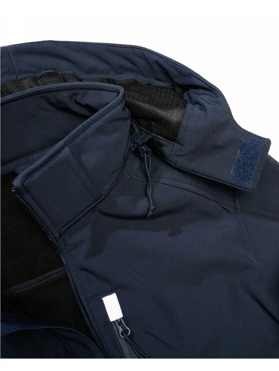 Brandit Brandit Kurtka softshell 3196 Granatowy Regular Fit
