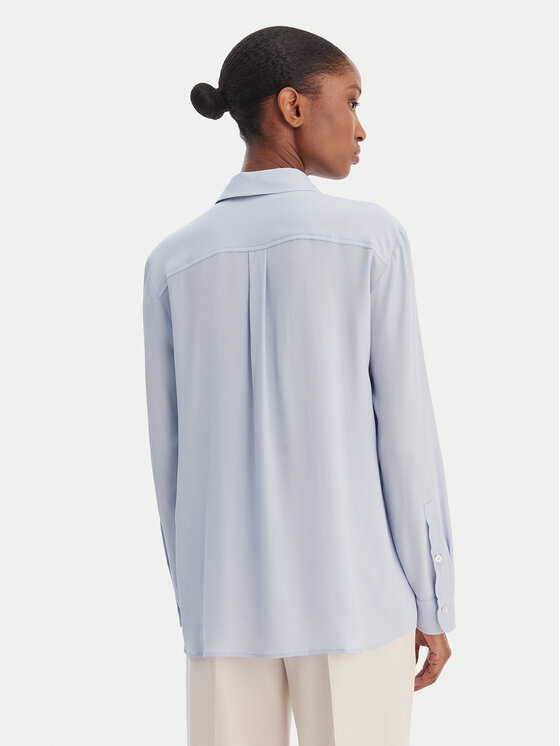 Marella Marella Krekls Febe 2613111051 Gaiši zils Regular Fit