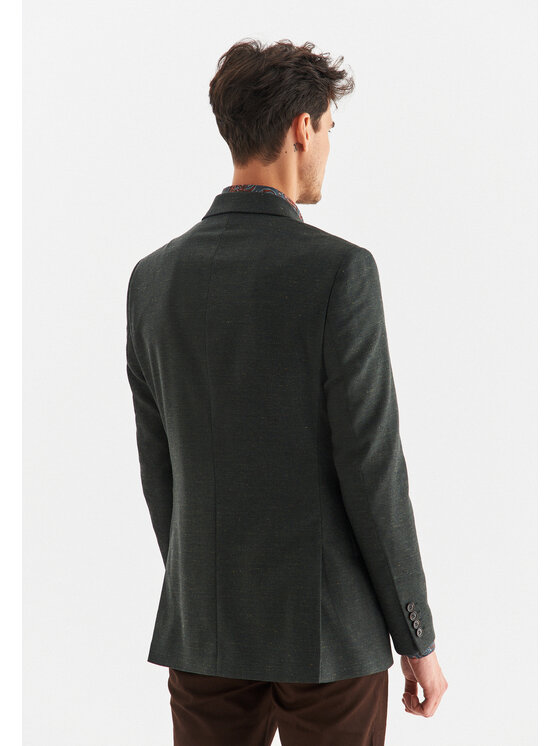 Pako Lorente Pako Lorente Marynarka P22WP-3X-029 Zielony Slim Fit