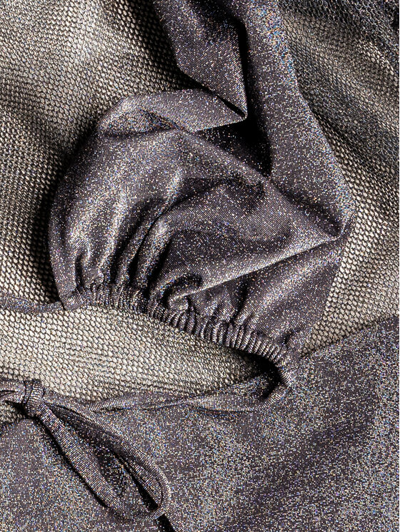 Miss Lou Miss Lou Bikini pezzo sopra G-LG2-CZ Nero