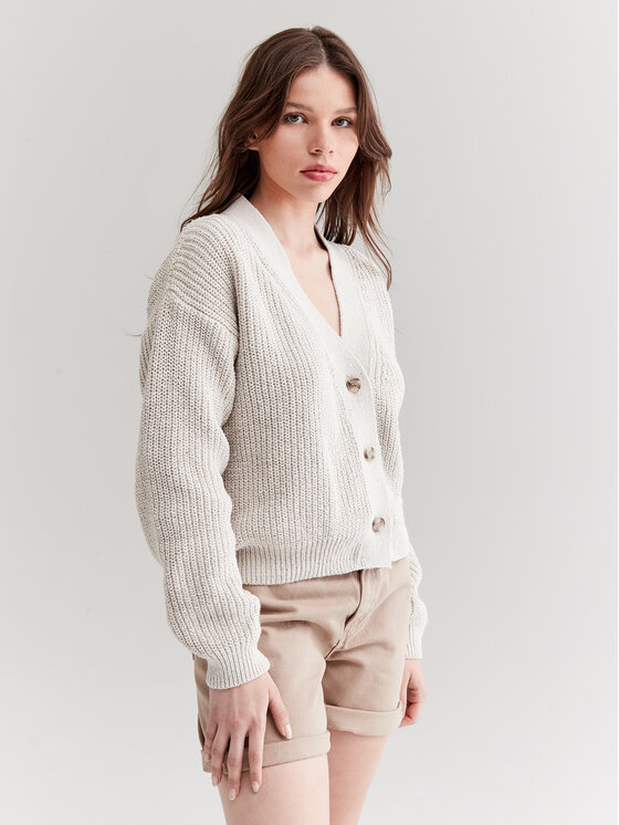 americanos cardigan montana beige relaxed fit