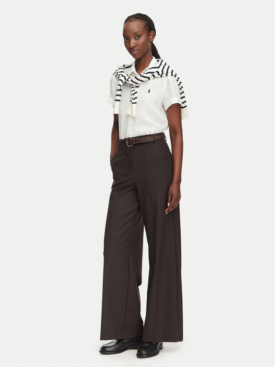 Polo Ralph Lauren Polo Ralph Lauren Πουκάμισο 211973366505 Λευκό Regular Fit