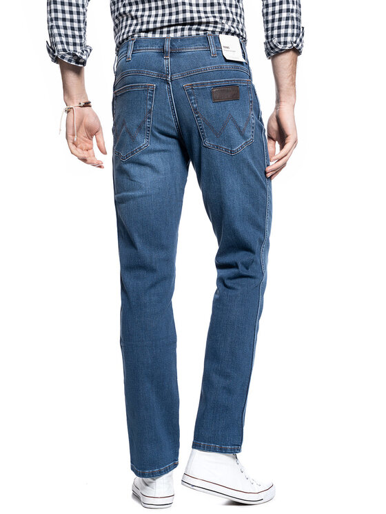 Wrangler Wrangler Jeansy TEXAS Niebieski Straight Fit