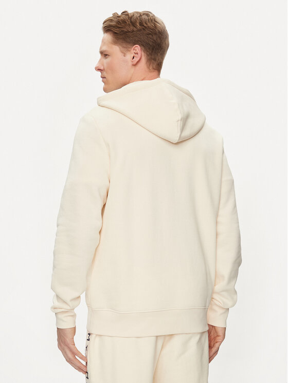 Tommy Hilfiger Tommy Hilfiger Majica dugih rukava Track Graphic MW0MW34445 Bež Regular Fit