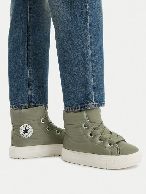 Converse Converse Auliniai batai Chuck Taylor All Star Elements Boot High Top A14275C Žalia