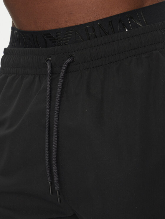 Emporio Armani Emporio Armani Peldšorti EM000686 AF12329 UC001 Melns Regular Fit