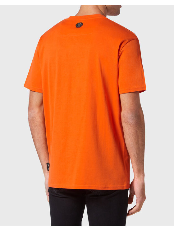 PHILIPP PLEIN PHILIPP PLEIN T-Shirt 3939 Oranžová Regular Fit