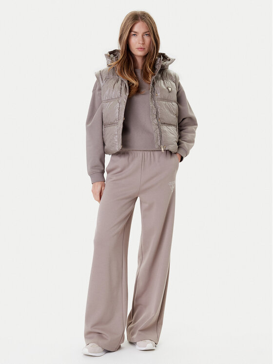 Guess Guess Bezrękawnik W5YL11 WHDO2 Szary Regular Fit