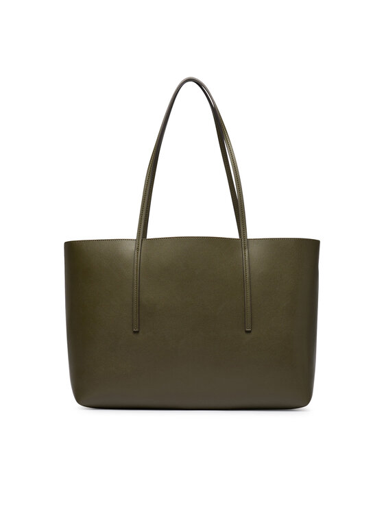 Calvin Klein Calvin Klein Torebka Foil Logo Tote W/Pouch LV04F3274G Zielony ciemny