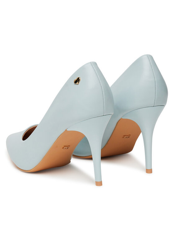 DeeZee DeeZee Pantofi cu toc subțire EZ-23-1A Albastru celest