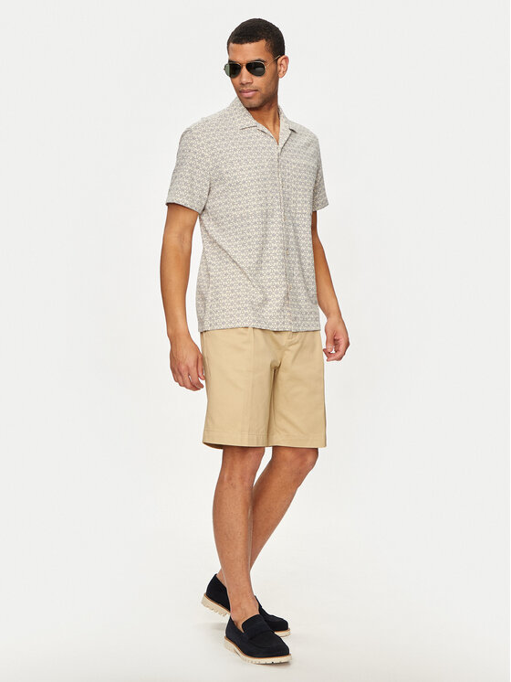 Selected Homme Selected Homme Camicia Slhreg-Mix 16093647 Beige Regular Fit