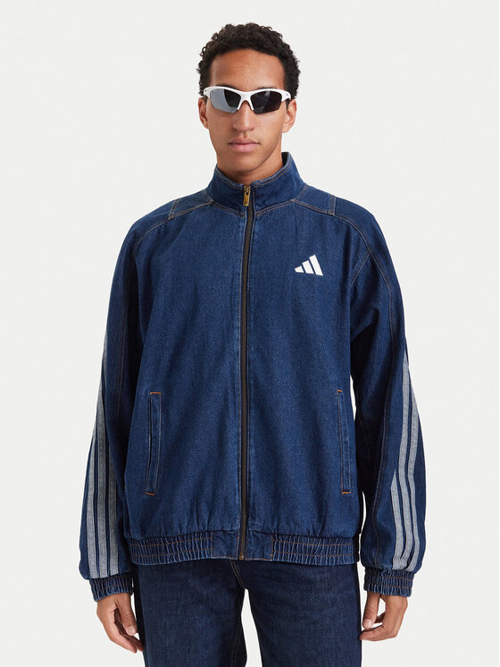 adidas adidas Traper jakna Stadium KV8345 Plava Loose Fit