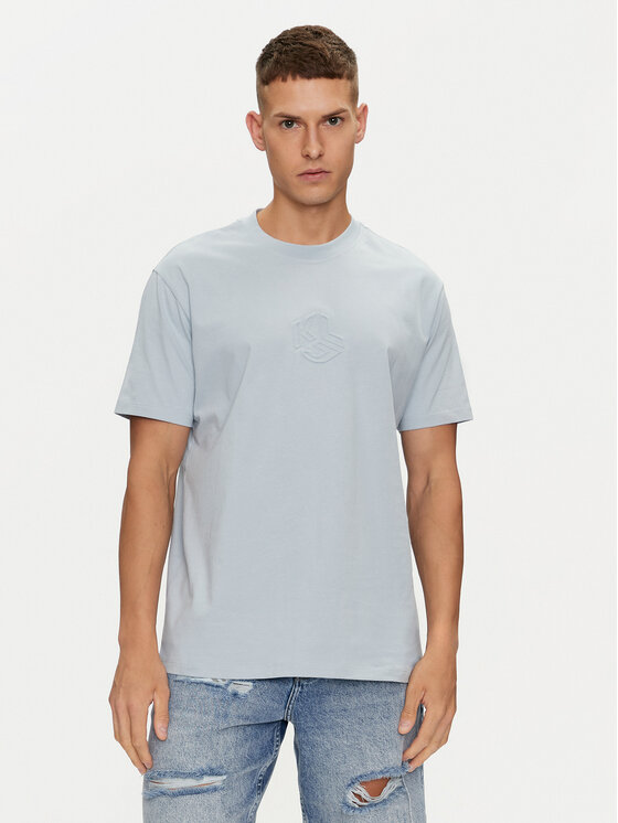 Karl Lagerfeld Jeans Karl Lagerfeld Jeans Тишърт 241D1705 Син Regular Fit
