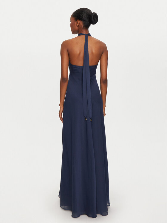 STAUD STAUD Abendkleid Dawn R24P2118CH Dunkelblau Slim Fit