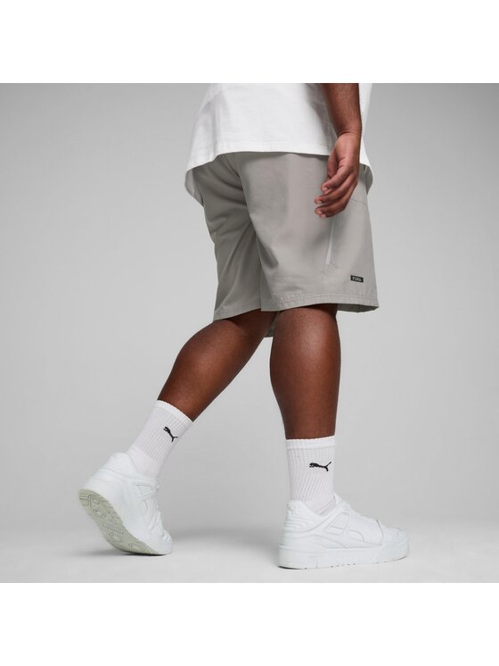 Puma Puma Szorty sportowe 678922 Szary Regular Fit