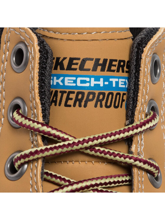 Skechers Skechers Trzewiki City Point 91961L/WTN Brązowy