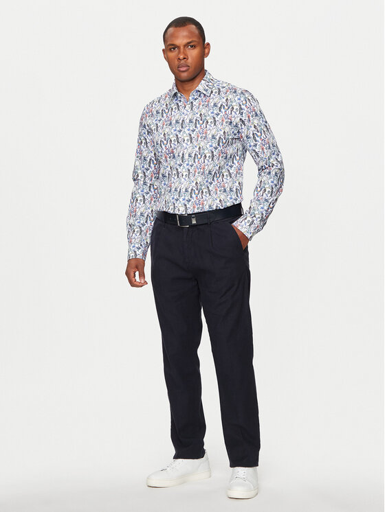 JOOP! JOOP! Πουκάμισο 200Pitty 30041410 Μπεζ Slim Fit