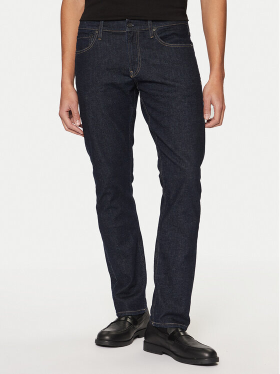 Calvin Klein Džínsy K10K111241 Tmavomodrá Slim Fit