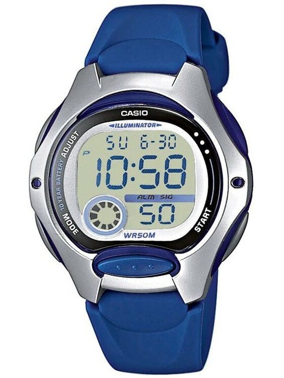 Casio Casio Zegarek LW-200-2AV Niebieski