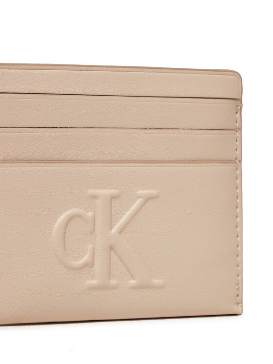 Calvin Klein Jeans Calvin Klein Jeans Kaardihoidik Sculpted Cardcase K60K612747 Beež