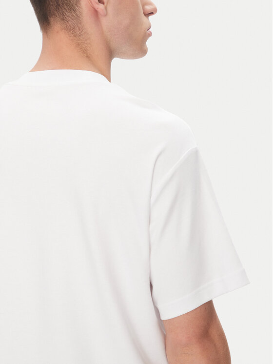 Calvin Klein Calvin Klein T-Shirt LV04LC206G Biały Relaxed Fit