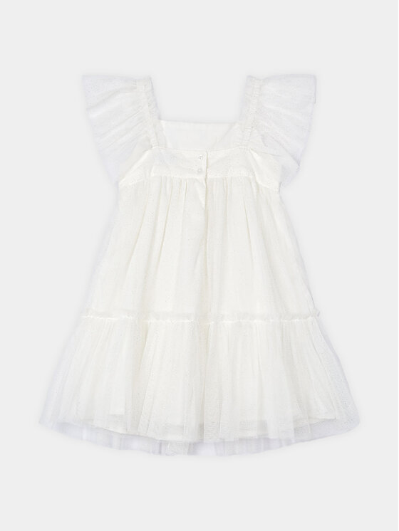 Mayoral Mayoral Elegantes Kleid 3929 Écru Regular Fit