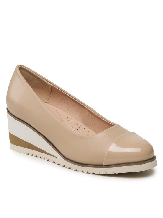 Clara Barson Clara Barson Halbschuhe WYL3396-2  Beige