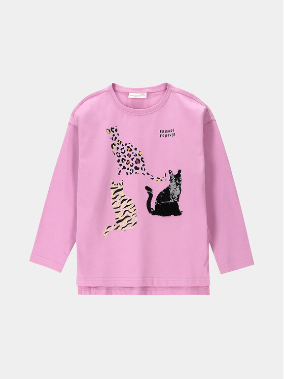 Coccodrillo Coccodrillo Блуза WC4143106CEK Розов Regular Fit