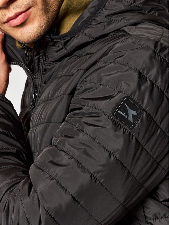 Diadora Diadora Übergangsjacke Chromia 102.177780 Schwarz Regular Fit
