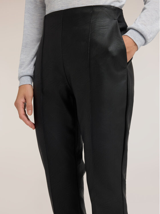 Motivi Motivi Spodnie materiałowe P05RQ004863N033 Czarny Flare Fit