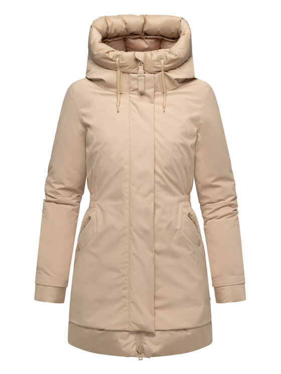 Navahoo Navahoo Kurtka zimowa Winterprinzessin Beżowy Regular Fit