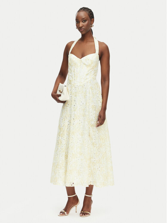 Bardot Bardot Vasarinė suknelė Pollie 60344DB Geltona Regular Fit