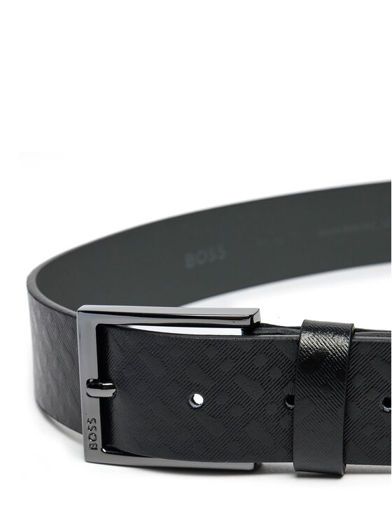 BOSS Boss Herrengürtel Barn 50524047 Schwarz