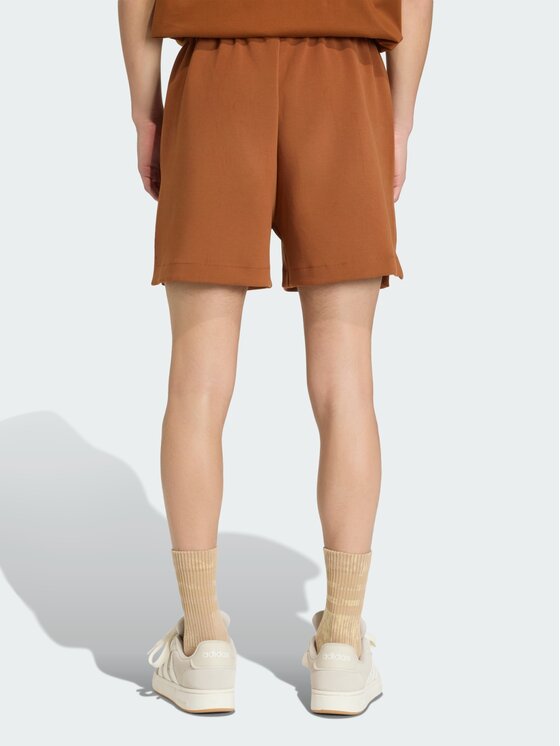 adidas adidas Szorty materiałowe 158908 Brązowy Loose Fit
