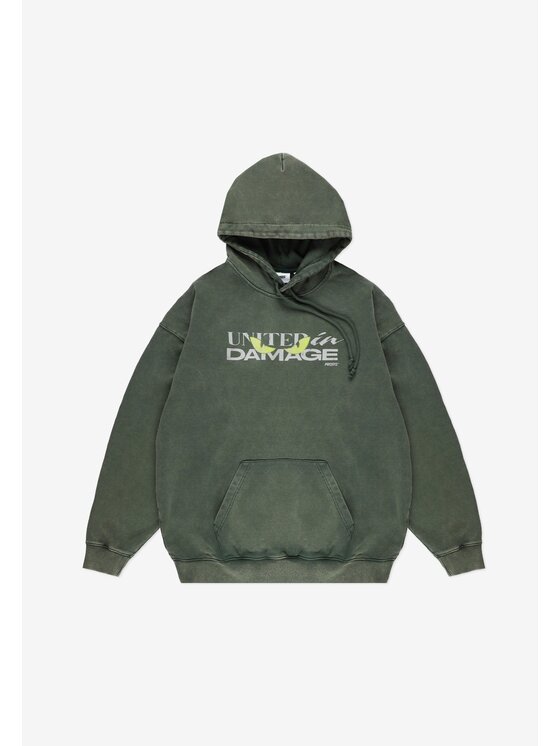 PROSTO. PROSTO. Bluza Demage Zielony Oversize